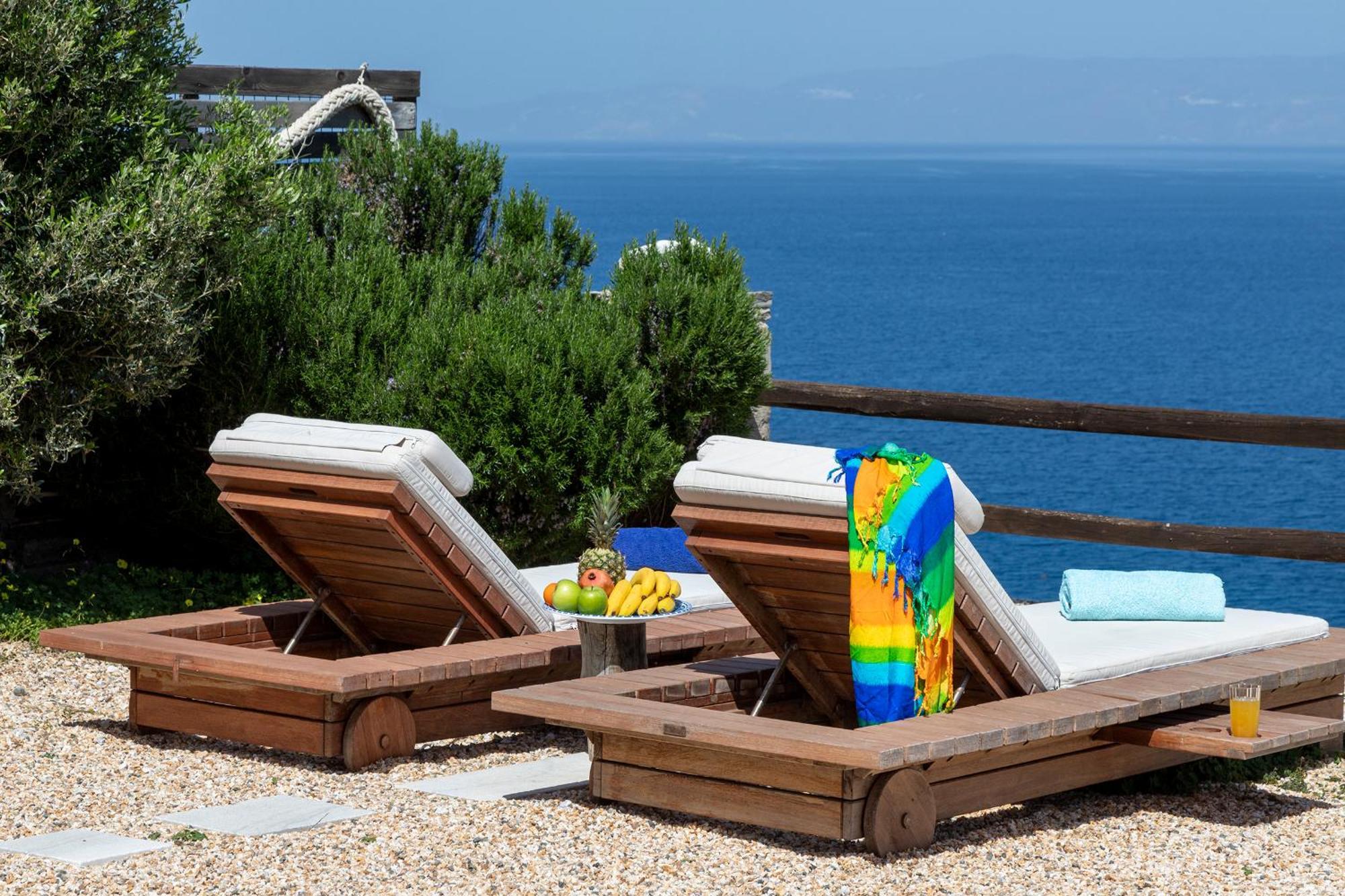 Aegean View - Seaside Apartment In Syros อาโซลิมโนส ภายนอก รูปภาพ