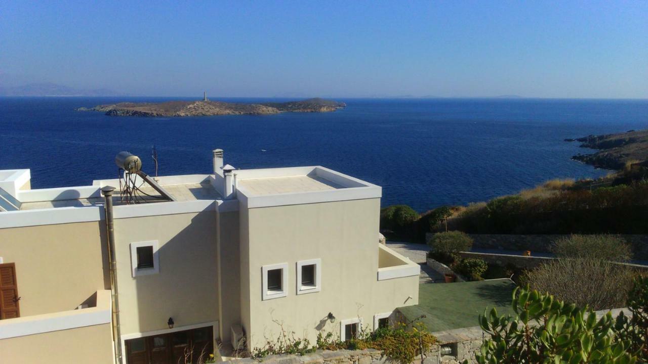 Aegean View - Seaside Apartment In Syros อาโซลิมโนส ภายนอก รูปภาพ